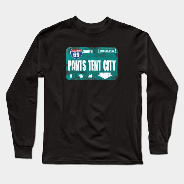 Pants Tent City Long Sleeve T-Shirt by MacandGu